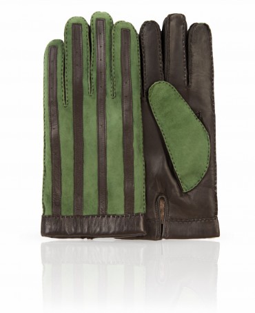 Перчатки Мужские 100_PAT/BR.GREEN//11